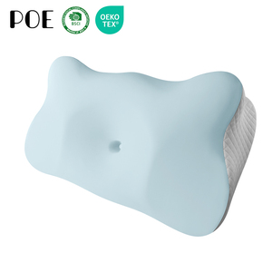 Oferta Caliente: Almohada Cervical Ergonómica Moderna de Espuma Viscoelástica Transpirable con Contorno de Mariposa para Enfriamiento, Ortopedia, Insomnio y Uso Terapéutico Médico - Product Image 1