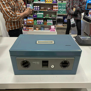 <span class=keywords><strong>Caja</strong></span> de Depósito de Monedas con Cerradura de Llave, Montada en la <span class=keywords><strong>Pared</strong></span>, <span class=keywords><strong>Empotrada</strong></span>, Almacenamiento Oculto, <span class=keywords><strong>Caja</strong></span> <span class=keywords><strong>Fuerte</strong></span> Antirrobo para Dinero en Efectivo, Uso Interior y Exterior - Product Image 5