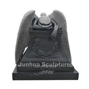 Stone Marble Weeping <strong>Angel</strong> Monuments <strong>Headstones</strong> for Sale - Product Image 1
