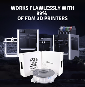 Filamento de Impresión 3D de Seda PLA Ecológico de Red 22, Materiales de Filamento de Impresora Versátiles para Decoración y Adornos - Product Image 5