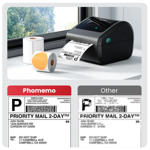 Phomemo D450-BT imprimante d'étiquettes d'expédition 4x6 fabricant d'étiquettes thermiques pour colis d'expédition/entreprise - Product Image 3
