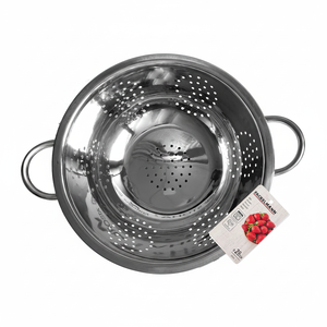 Scolapasta in acciaio inossidabile da 24 cm Ø cestello da 28 cm per uso domestico in cucina per verdure - Product Image 2
