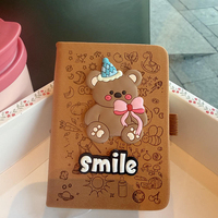 STX En gros Bloc-notes créatif et mignon, Carnet Panda, Carnet à feuilles mobiles à motifs de dessins animés, Journal d'étudiant, Carnet cadeau