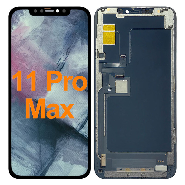 High Brightness Incell LCD Phone Display Assembly for iPhone 11 Pro Max Mobile Screen Replacement Parts