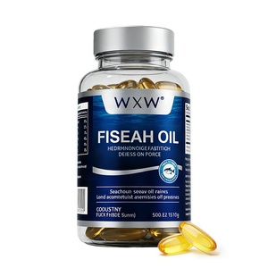 Cápsulas <span class=keywords><strong>de</strong></span> Aceite <span class=keywords><strong>de</strong></span> Pescado Omega-3 en Gel Suave, Suplemento para Mejorar la Vista en Adultos, Venta Caliente - Product Image 1