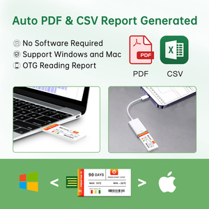2025 뜨거운 판매 방수 IP67 온도 데이터 로거 PDF 및 CSV 보고서 - Product Image 4