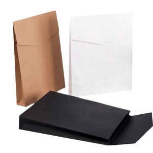 <span class=keywords><strong>Busta</strong></span> in Carta Kraft Personalizzata con Logo per Regali di Sciarpe e Abbigliamento, Imballaggio Ecologico per Venditori E-commerce - Product Image 4