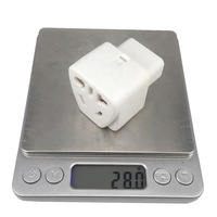 Adaptateur secteur universel 2 broches IEC320-C14 (Chine, AU, UE, US) pour PDU/UPS, prise secteur pour serveur, prise de voyage