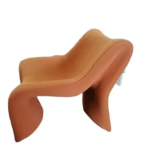 현대 디자이너 거실 안락한 직물 단 하나 소파 의자 여가 라운지용 의자