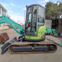 Mini-excavatrice japonaise d'occasion YANMAR VIO40, très bon état, design original