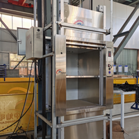 Factory Direct Custom ized Kitchen Food Delivery Aufzug 100kg 200kg Kleiner Dumb waiter Lift für Restaurant