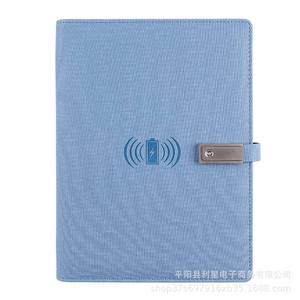 สมุดบันทึกธุรกิจ Lixing A5 พร้อมพาวเวอร์แบงค์และยูเอสบีไดรฟ์  ปกหนัง PU แบบถอดเปลี่ยนได้ ชุดของขวัญปรับแต่งได้ - Product Image 2