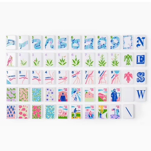 Jeu de société américain de luxe en acrylique blanc, 160 pièces, sur le thème des monuments américains, portable, écologique, cadeau pour adultes - Product Image 1