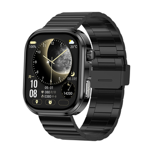 Montre connectée GE52, écran tactile 1,88'', ECG, moniteur de fréquence cardiaque 24/7, modes sportifs multiples, appels, assistant vocal IA, montre connectée unisexe - Product Image 2