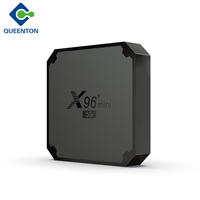 Boîtier TV Android 9.0 X96 5G, boîte TV, couleur noire en plastique, boîte TV Internet FTTH, DC 5V/2A, vente chaude