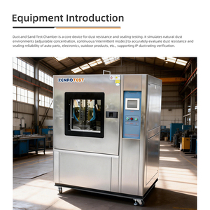 ห้องทดสอบฝุ่นและทราย ZENROTEST 500L SUS304 สำหรับการทดสอบความทนทานต่อฝุ่นและการปิดผนึกของชิ้นส่วนยานยนต์ อุปกรณ์อิเล็กทรอนิกส์ และผลิตภัณฑ์กลางแจ้ง - Product Image 3
