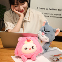 Haute qualité 8 pouces en gros mignon griffe grue Machine en peluche Animal en peluche jouets en peluche pour griffe Machine