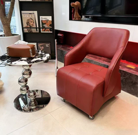 Fauteuil pivotant moderne haut de gamme avec repose-pieds pour changer de chaussures, canapé de loisirs, roulettes omnidirectionnelles, extra-large, pour petite chambre ou hôtel