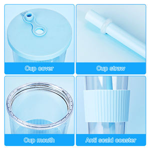 แก้วน้ำพลาสติกอะคริลิคสองชั้น ขนาด 24 ออนซ์ สีสันหลากหลาย พร้อ<span class=keywords><strong>ม</strong></span>ฝาและหลอดดูด สำหรับเครื่องดื่<span class=keywords><strong>ม</strong></span>ชา<span class=keywords><strong>ไข่มุก</strong></span> รับผลิตจำนวน<span class=keywords><strong>ม</strong></span>าก พร้อ<span class=keywords><strong>ม</strong></span>สกรีนโลโก้ตา<span class=keywords><strong>ม</strong></span>แบบ - Product Image 5