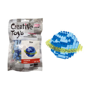 Apprendimento educativo per bambini 3d assemblare lo <span class=keywords><strong>spazio</strong></span> blocchi di costruzione di piccole particelle di plastica micro set di blocchi di costruzione - Product Image 2