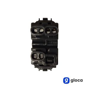 Interruttore a parete Gloca 1 Gang 1 Way 16A 220V in plastica, facile installazione, compatibile con la serie Living, set da 4 - Product Image 3