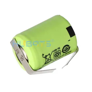 Nimh 1/3AAA 170mAh 1,2 V Batería recargable para jardín al aire libre Luces solares 17AAAH 1/3AAA batería 170mAh 1,2 V celdas de batería