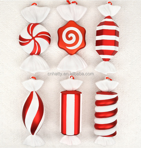 Adornos Colgantes de Caramelo para Árbol de Navidad, Decoración de Jardín de PVC de Alta Calidad, Novedad para Decoraciones Navideñas - Product Image 4