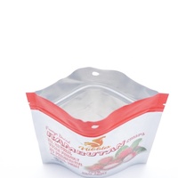 Hete Aanbieding Competitieve Prijs Voedselveilige Doypack Stand-up Pouch met Ronde Opening en Easy Tear Rits voor Gedroogd Fruit