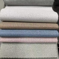 Tissu uni recommandé pour les rideaux, polyester 100%, tissu occultant pour les rideaux de salon