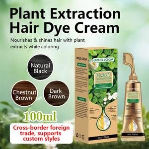 Shampoo <span class=keywords><strong>Colorante</strong></span> per <span class=keywords><strong>Barba</strong></span> Istantaneo da <span class=keywords><strong>Uomo</strong></span> 100ML con Applicatore a Pettine e Erbe per Colorazione Immediata e Permanente - Product Image 6