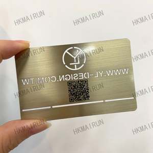 Cheap Blank Metal Credit Magnetic Stripe Card - Product Image 5