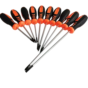 Wholesale Multi Functional Massage Handle Slotted <strong>Screwdriver</strong> Phillips Cross <strong>Screwdriver</strong> Orange Black Magnetic <strong>Screwdriver</strong> - Product Image 4