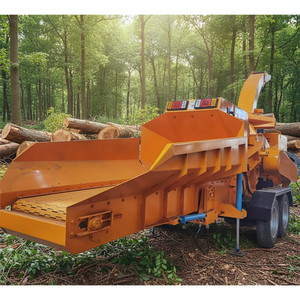 Hot Sale Mobile Steel <b>Wood</b> <b>Crusher</b> Machine 220V <b>Wood</b> for Garden Use High Efficiency <b>Wood</b> Chipper 145kw 8ton/h Engine Powe - Product Image 4