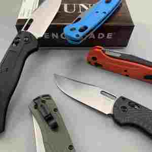 <span class=keywords><strong>BM</strong></span> Taggedout, recién llegado, cuchillo plegable de acero inoxidable de 3,5 pulgadas, práctico cuchillo de pesca para exteriores, hoja afilada OEM personalizable - Product Image 2