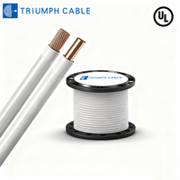 THHN kawat tembaga terjalin 6 AWG kawat tembaga 600V kawat bangunan jaket nilon untuk perumahan CNC tanah industri