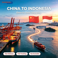 XuanChuan - Expédition maritime de conteneurs complets (FCL) avec sélection de taille (20GP/40HQ/40GP) - DDP - Transitaire Chine-Indonésie - Port de Jakarta