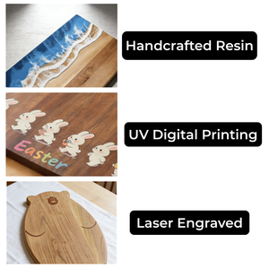 Planche à découper en bois d'<span class=keywords><strong>acacia</strong></span> de qualité supérieure, classique, pour comptoir de cuisine, qualité alimentaire, pour servir des amuse-gueules artisanaux avec style - Product Image 6