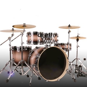 Juego de Batería Acústica de Metal de 5 Piezas, Duradero, <span class=keywords><strong>con</strong></span> Bombo, para Conciertos en Vivo, Precio de Fábrica - Product Image 4
