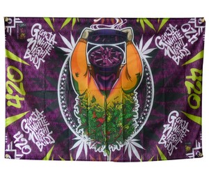 2 ojales de poliéster 100 para eventos deportivos, doble costura, duradero, <span class=keywords><strong>NFL</strong></span>, fútbol americano, banderín de 3x5 pies - Product Image 3