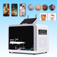 Mini Impresora de Inyección de Tinta UV Plana con Control Wifi para Impresión Personalizada de Accesorios para Teléfonos, Impresora de Etiquetas de Inyección de Tinta Digital UV
