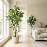 Arbre artificiel sur pied grand format, aspect naturel, personnalisé, 210 cm, résistant aux UV, écologique, pour la décoration de villas, salons et balcons