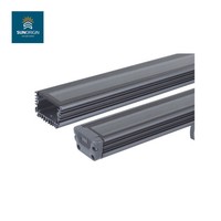 Décoration murale extérieure pour bâtiment, projecteur mural linéaire LED en aluminium, 36W, haute luminosité, DMX512, télécommande intelligente sans fil, IP65