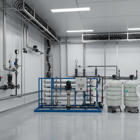 Système de purification d'eau RO en acier inoxydable, garantie 1 an, filtre à osmose inverse 20T/H pour fabricant Singapour
