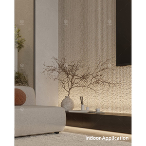 Nhà máy trực tiếp 3D rãnh nước tự nhiên Bảng điều khiển dòng chảy tường ốp Slate văn hóa đá gạch mộc mạc chịu thời tiết ngoài trời - Product Image 4