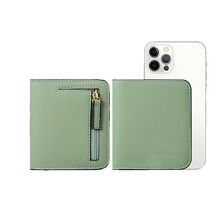 Cartera de <span class=keywords><strong>Mujer</strong></span> con Bloqueo RFID, Pequeña, Compacta, Bifold, de Cuero de Lujo, Mini Cartera con Ventana para Identificación - Product Image 5