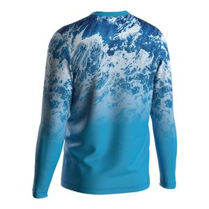 Camiseta de Protección Solar Personalizada de Poliéster para Mujer, Ropa Corta para Pesca - Product Image 4