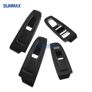 Cho SUBARU WRX <span class=keywords><strong>VB</strong></span> STI 2022 2023 2024 cửa sổ xe nâng chuyển đổi bảng điều khiển khung Bìa Sticker khô sợi Carbon Phụ Kiện Xe Hơi - Product Image 3