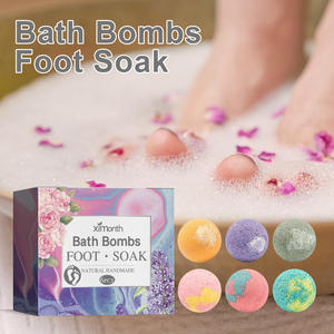 Coffret Cadeau de Bombes de Bain Relaxantes pour Spa – Boules de Sel Idéales pour un Bain Moussant Relaxant et Hydratant avec Ingrédients Multiples - Product Image 2