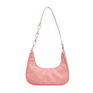 <span class=keywords><strong>2023</strong></span> bolso cruzado de nailon ligero para mujer, bolso cruzado con cremallera y forro de poliéster, elegante bolso de hombro con correa única - Product Image 5