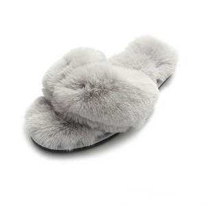 Pantuflas de <span class=keywords><strong>Mujer</strong></span> Elegantes y Afelpadas en Color Morado, Personalizadas, <span class=keywords><strong>Cerradas</strong></span>, Cálidas y Cómodas, con Función Antideslizante para <span class=keywords><strong>Invierno</strong></span> - Product Image 1